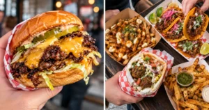 Best fast-food spots in Montreal with burgers, poutine, tacos, falafel and fries